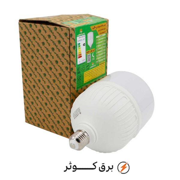 لامپ 40 وات استوانه یخی پارس شعاع توس