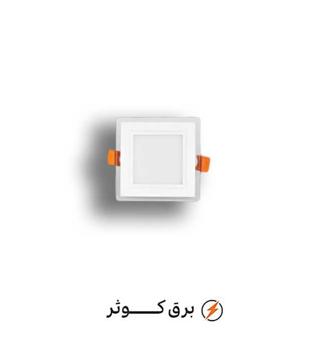 پنل گلاریس 7 وات مربع سفید پارس شعاع