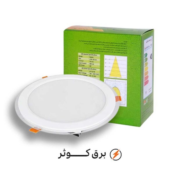 پنل گلاریس 42 وات گرد یخی پارس شعاع توس