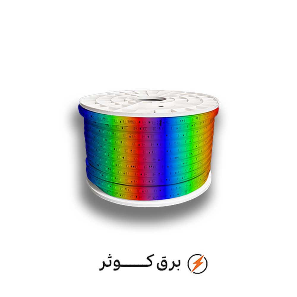 ریسه نوری RGB ال ای دی 10 وات پارس شعاع توس