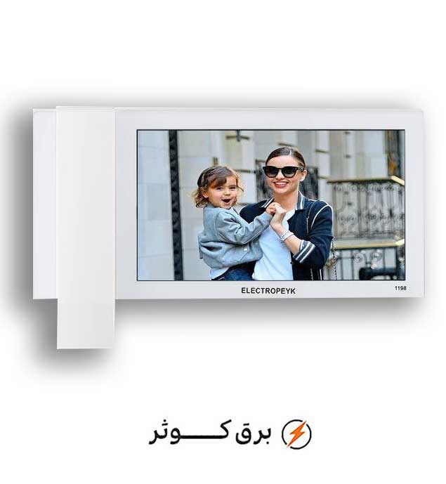 آیفون الکتروپیک مانیتور 10 اینچ پیک لمسی 1198 سفید