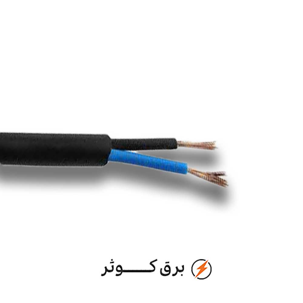 کابل افشان 0.75*2 هادی نور (متری)