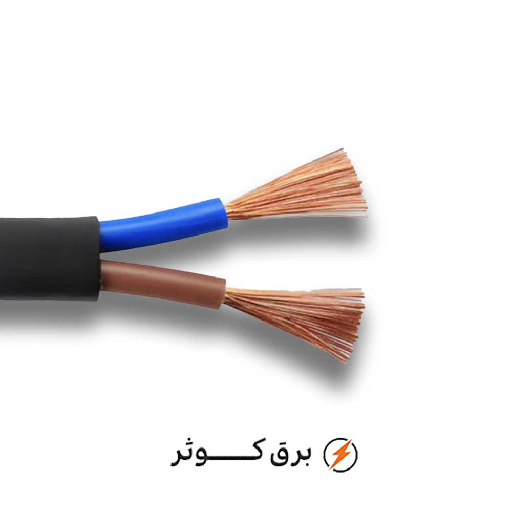 کابل افشان 10*2 هادی نور (متری)
