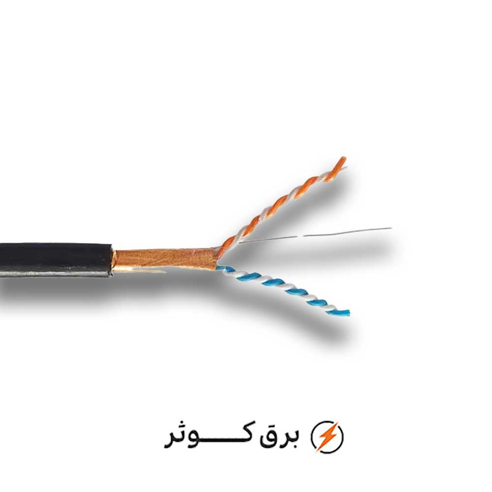 2 زوج 06 فویلدار CCA هادی نور (متری)