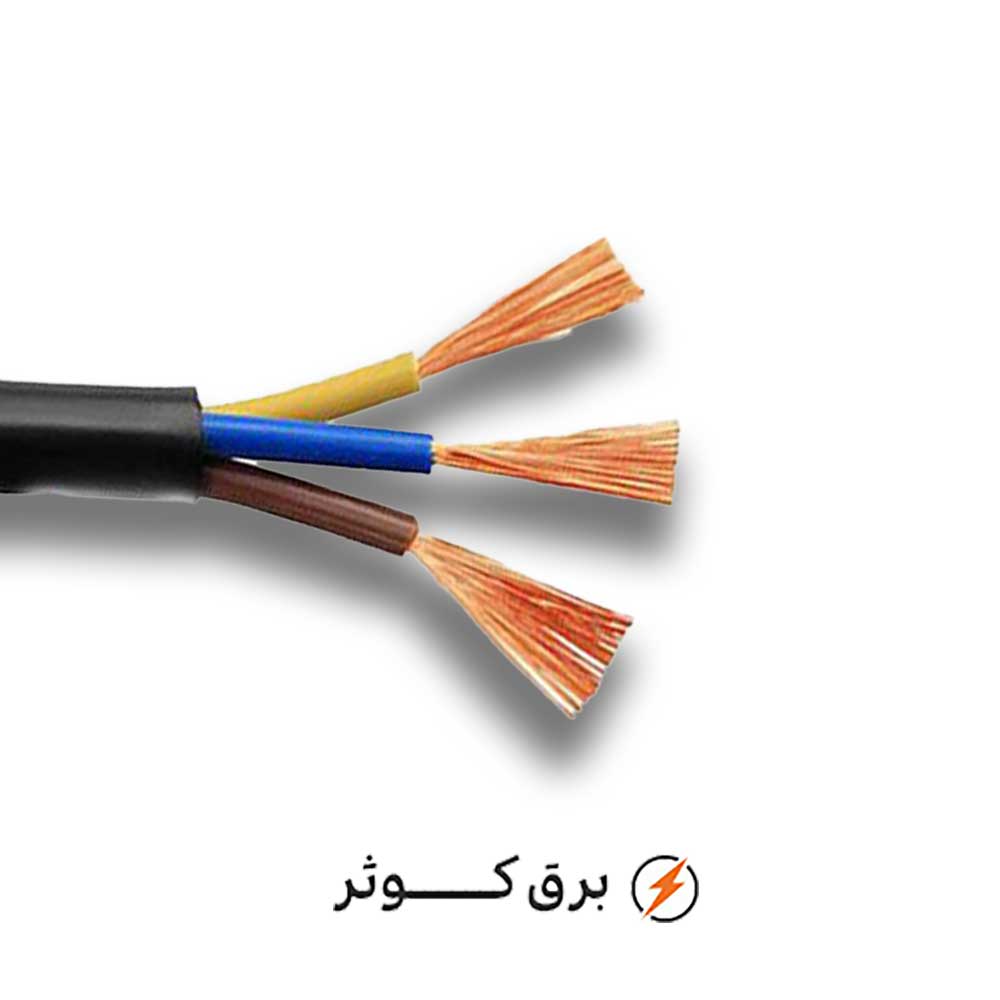 کابل افشان 2.5*3 هادی نور (متری)