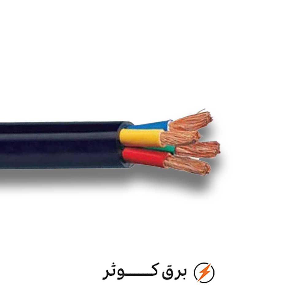 کابل افشان 10*4 هادی نور (متری)