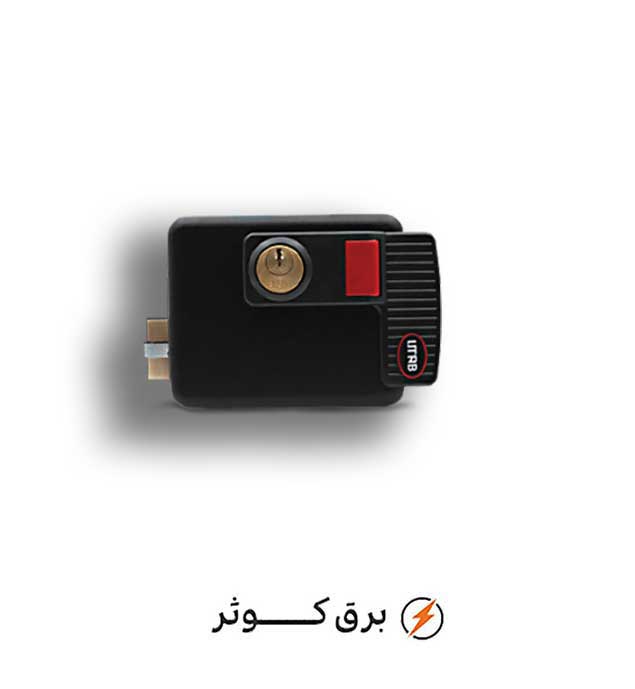 قفل برقی یوتاب 898 مشکی داخل بازشو