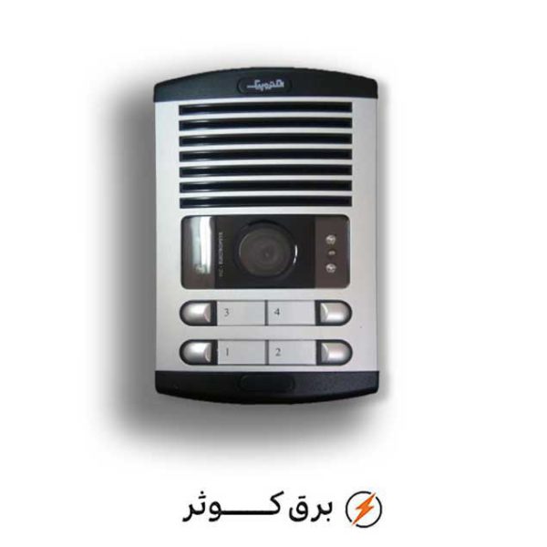 آیفون الکتروپیک پنل 4 طبقه افقی 1086 تصویری