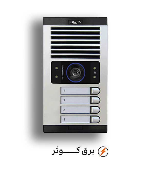 آیفون الکتروپیک پنل 4 طبقه عمودی 1086 تصویری