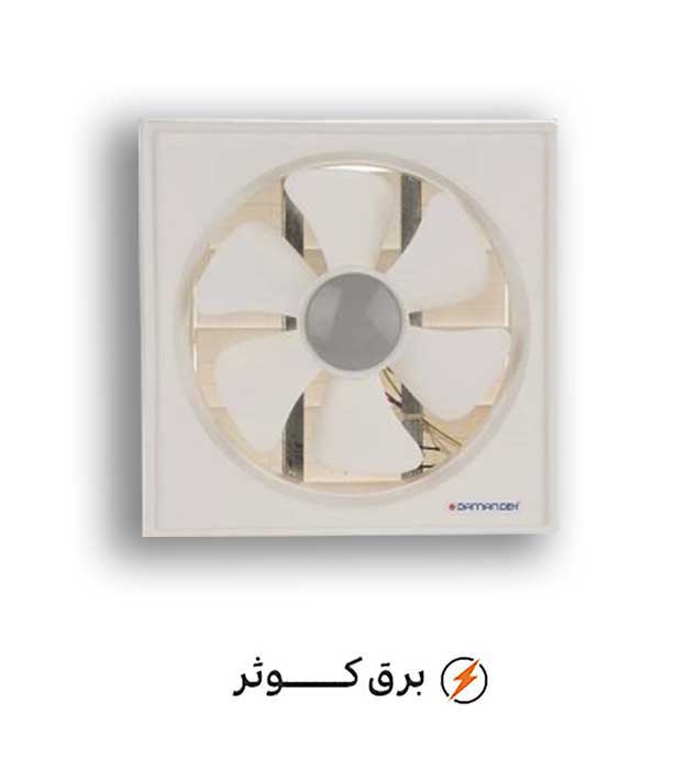 هواکش خانگي لوکس 25 دمپردار با کليد دمنده VSL-25C4S