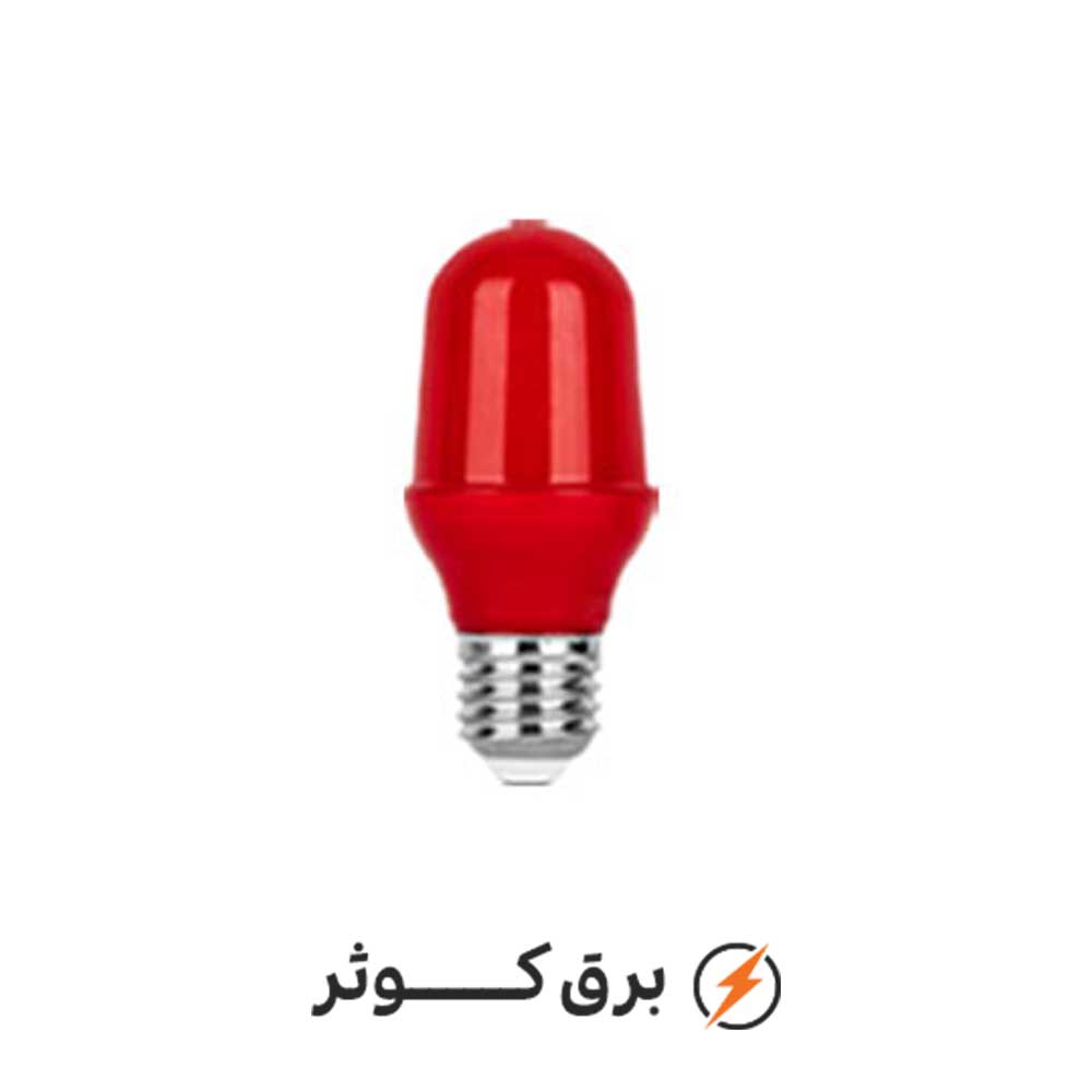 لامپ بلوطی 3 وات قرمز پارس شعاع توس