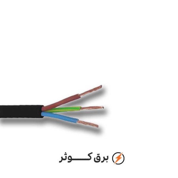 کابل افشان 1*3 هادی نور (حلقه)