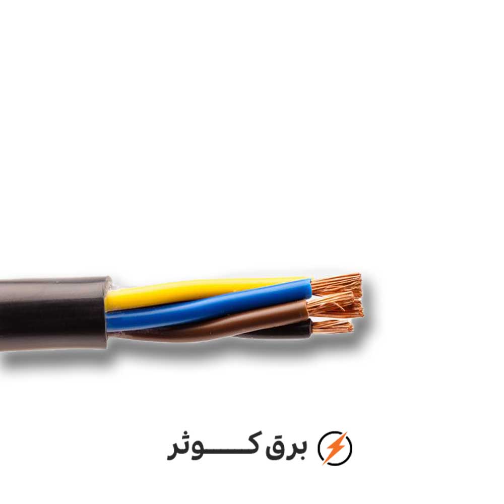کابل 6*4 افشان هادی نور (حلقه)