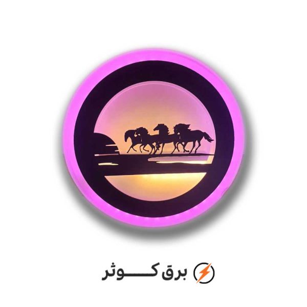 شبخواب LED گرد بزرگ (اسب)