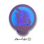 شبخواب رجا LED طرح خانواده