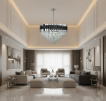 لوستر فلزی قطر 65 کوثر کد 7233265