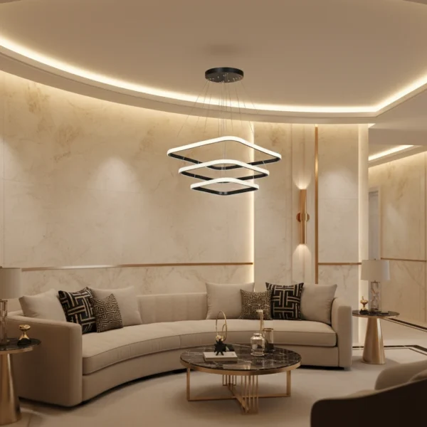 لوسترمدرن SMD مربع سه طبقه کوثر کد 7020100