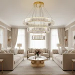 لوستر کریستالی DNA سه طبقه کوثر کد7020108