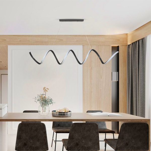 لوستر مدرن SMD فنری کوثر کد 7020102