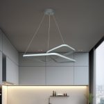 لوستر مدرن SMD مربع تو دلی کوثر 7020092 - Image 3