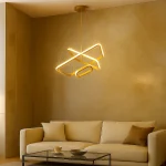 لوستر مدرن SMD سه طبقه مستطیل کوثر کد 7020097 - Image 2