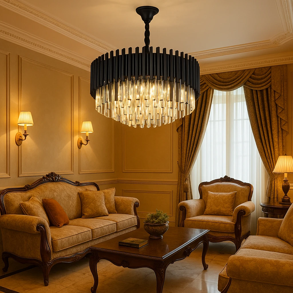 لوستر کریستالی آتنا کوثر