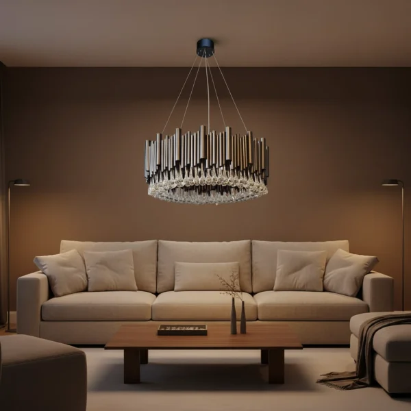 لوستر کریستالی پایپی کوثر