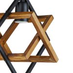 لوستر روستیک دیوارکوب کوثر کد 1211 - Image 3