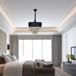 لوستر کریستالی پروفیلی کج کوثر