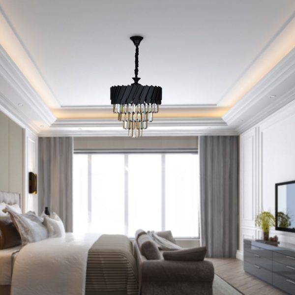 لوستر کریستالی پروفیلی کج کوثر