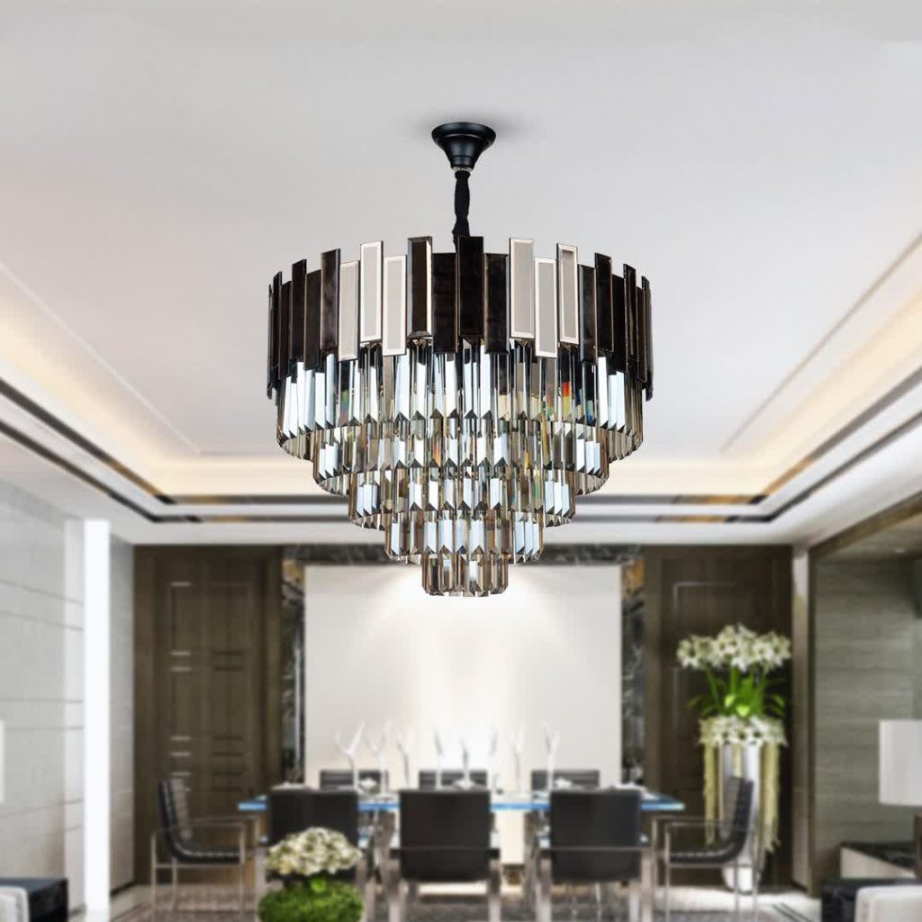 لوستر کریستالی آیینه ای کوثر