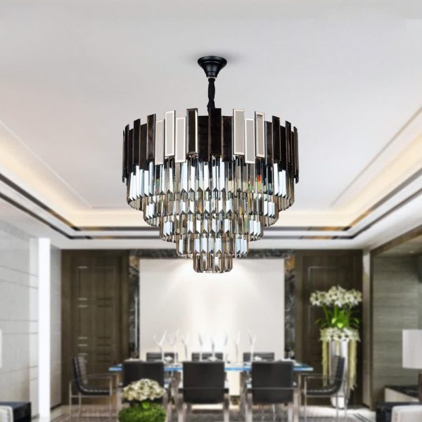 لوستر کریستالی آیینه ای کوثر